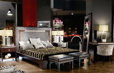 Спальня в стиле арт-деко: оформление интерьера, особенности дизайна, с фото