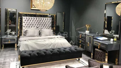 Спальня в стиле Арт Деко Telvera - купить в Москве по низкой цене -  Дизайн-студия Adarlux