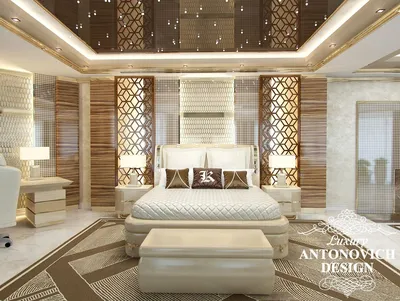 Шикарная главная спальня - Luxury Antonovich Design