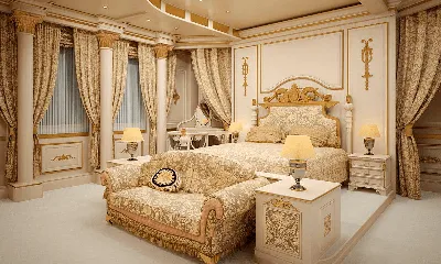 Спальня в стиле барокко - 80 фото лучших вариантов дизайна