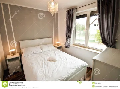 Спальня Lounge - пример обстановки мебели и аксессуаров