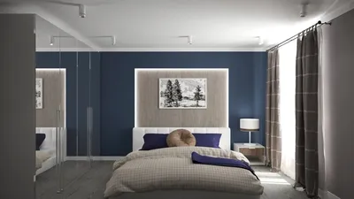 Акцентная стена в спальне – готовое решение в интернет-магазине Леруа  Мерлен Клин