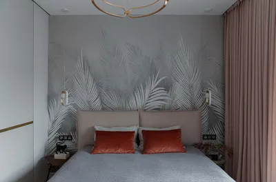 Акцентная стена в спальне: 30+ примеров из интерьеров | myDecor