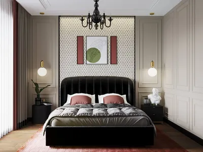 Акцентная стена в спальне: 15 стильных фото идей интерьеров