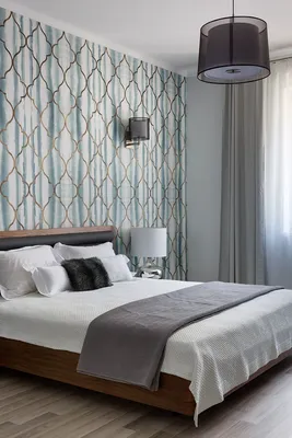 Акцентная стена в спальне | Elegant bedroom, Wall coverings, Home decor