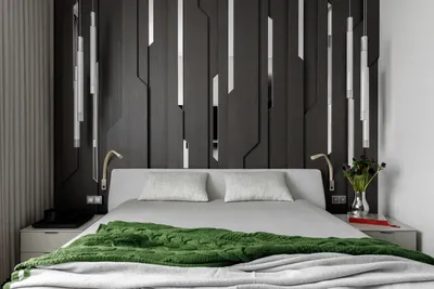 Маленькие спальни с акцентной стеной – 135 лучших фото дизайна интерьера  спальни | Houzz Россия