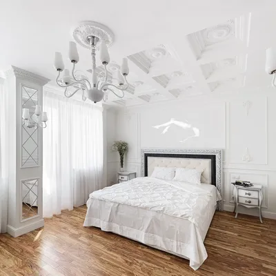 Дизайн спальни в классическом стиле » Картинки и фотографии дизайна  квартир, домов, коттеджей
