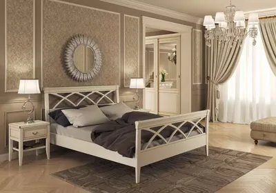 Дизайн спальни в современном стиле: готовый интересный вариант интерьера  хай тек