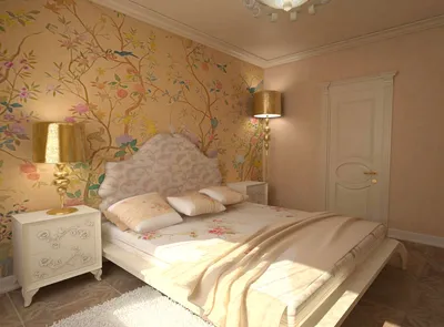 Спальни с фресками - Дизайн спальни