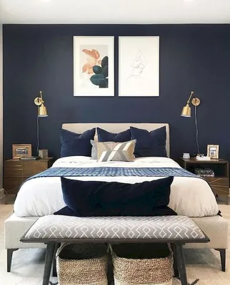 Дизайн интерьера квартиры, design interior, design interior ideas, спальня  в синих тонах, спальня в синем цве… | Дизайн интерьера квартиры, Дизайн  интерьера, Дизайн