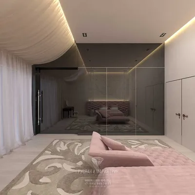 Дизайн спальни с гардеробной | Фото 2016