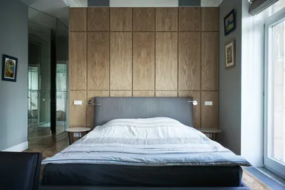 Дизайн спальни с гардеробной комнатой (16 фото), интерьер встроенной  гардеробной в спальне | Houzz Россия