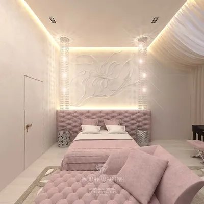Дизайн спальни с гардеробной комнатной | Студия «Мария Грин Дизайн» | Дзен