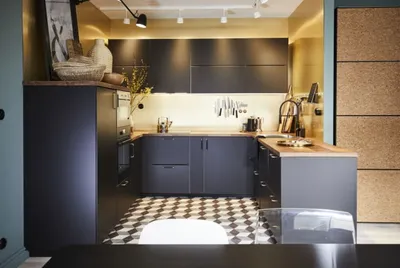 Почему та популярна черная кухня? - archidea.com.ua
