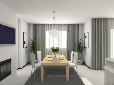 Шторы в стиле модерн: минимализм, арт деко, в интерьере гостиной, в  спальни, на кухни и зала