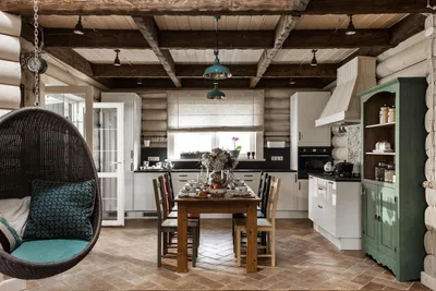 Кухня в деревенском стиле (16 фото), дизайн интерьера кухни в деревенском  стиле | Houzz Россия