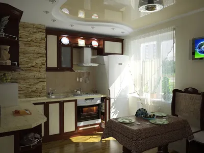 Натяжные потолки на кухню - купить по доступной цене в Пушкино | каталог  компании Технос