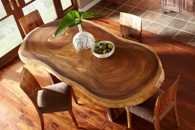 Деревянный обеденный стол на кухню: виды / Как выбрать?