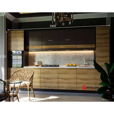 Кухня Терра Soft 3,4 метра купить цена 52970 руб. в интернет-магазине -  MebTut.com