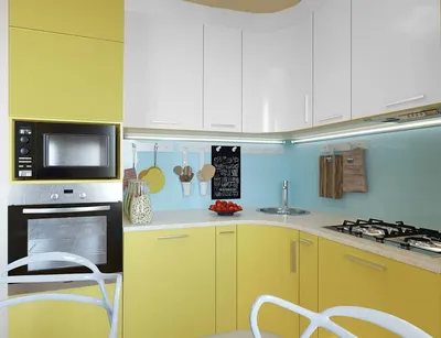 Желтая кухня в интерьере: фото с примерами кухни в желтом цвете и сочетания  цветов в дизайне