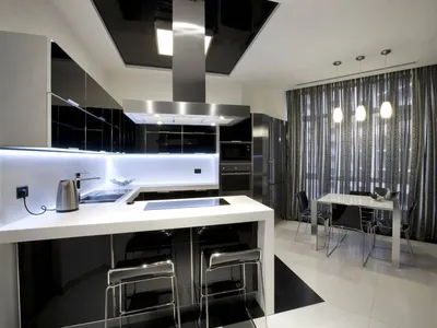 Дизайн кухни 9 кв м: 129 фото + советы дизайнера
