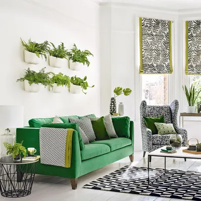 Гостиная в зеленых тонах: секреты дизайна комнаты, фото интерьера