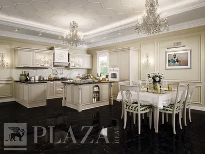 Кухня гостиная – принципы зонирования и планировки от PlazaReal в  Санкт-Петербурге