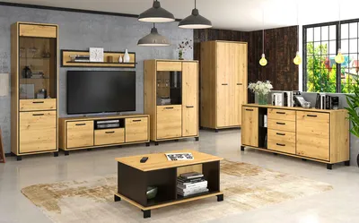 Модульная мебель в гостинную \"Велс\" от Мебель Сервис купить во Львове ❤  Svit Mebliv