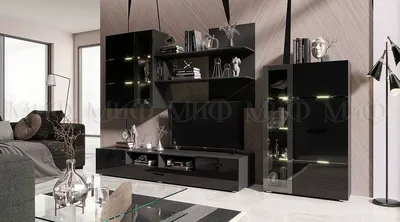 Модульная гостиная \"Николь\" купить по цене 28 780 руб в Екатеринбурге с  доставкой | Уник-мебель