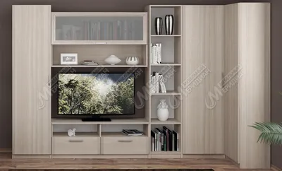 Модульная мебель для гостиной Лотос - мебель недорого в Москве