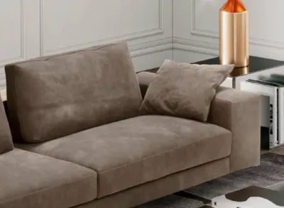Современный прямой диван премиум класса в гостиную
