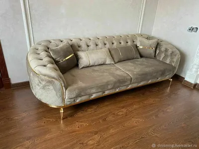 Прямой диван с 2 креслами – заказать на Ярмарке Мастеров – R7D12RU |  Комплекты мягкой мебели, Махачкала