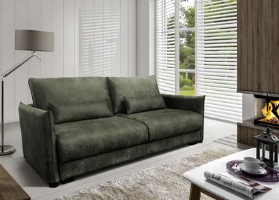 Наполи Grey прямой диван | Мягкая мебель Soft Life