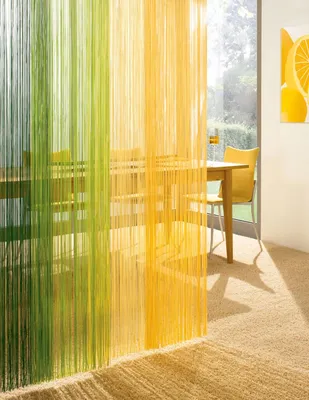 Нитяные шторы: 103 фото зонирования пространства в современном дизайне