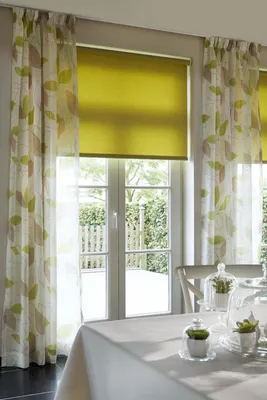 Рулонные шторы в интерьере – 45 фото – кухни, гостиные, спальни
