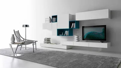 Ремонт 2022: Белая модульная мебель для гостиной | Мебель Москва