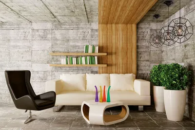 Дизайн гостиной в эко-стиле | Блог L.DesignStudio