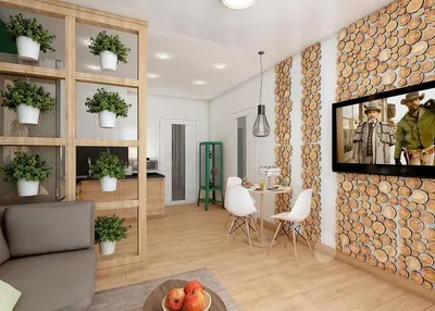 Дизайн интерьера квартиры в экостиле, экостиль в интерьере в 2023 году