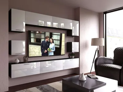 Стенка Некст Эко 10 / Корпусная мебель / Стенки и модульные системы для  гостиной / Каталог