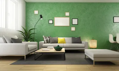 Покраска стен в интерьере квартиры и частного дома - Московский ремонтник