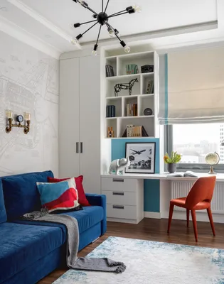 Белые кабинеты – 135 лучших фото-идей дизайна интерьера домашнего офиса |  Houzz Россия