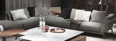 Роскошные диваны - Элитные итальянские диваны - Роскошные угловые диваны -  Роскошные диваны для гостинной - Flexform