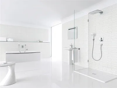 Белая ванная комната: дизайн, материалы и 75 фото примеров
