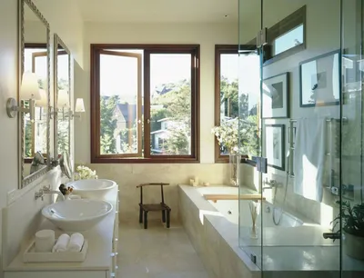 Дизайн ванной комнаты с окном (фото) – варианты и идеи интерьера