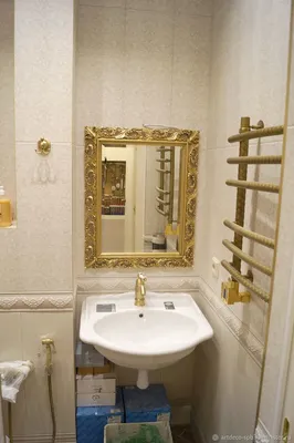 Зеркало в раме под бронзу в ванную комнату – заказать на Ярмарке Мастеров –  JTNMKRU | Зеркала, Санкт-Петербург