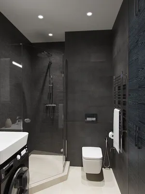 Фотография: Ванная в стиле Минимализм, Современный, Малогабаритная квартира,  Квартира… | Bathroom design small, Bathroom interior design, Bathroom  inspiration decor