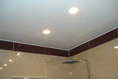 Натяжные потолки для ванной комнаты. Советы и статьи