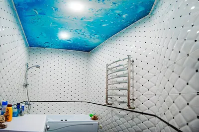 Потолки в ванную
