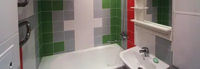 Отделка маленькой ванной комнаты в Москве