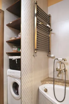 Маленькая ванная: в поиске нового места для стиральной машины -  archidea.com.ua